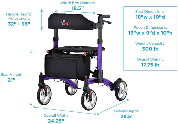 Nova Monarch Rollator